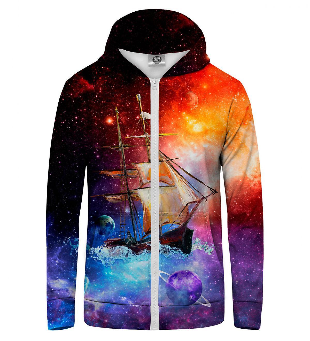 Mr Gugu & Miss Go Mr. GUGU & Miss GO Cosmic Sail Zip Up Hoodie violet XL