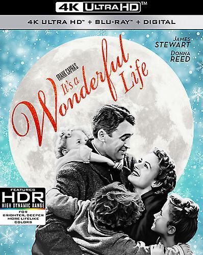 Paramount It's a Wonderful Life  [ULTRA HD BLU-RAY REGION: A USA] With Blu-Ray, 4K Mastering, Digital Copy, Dubbed, Mono Sound, Subtitled, Widescre...