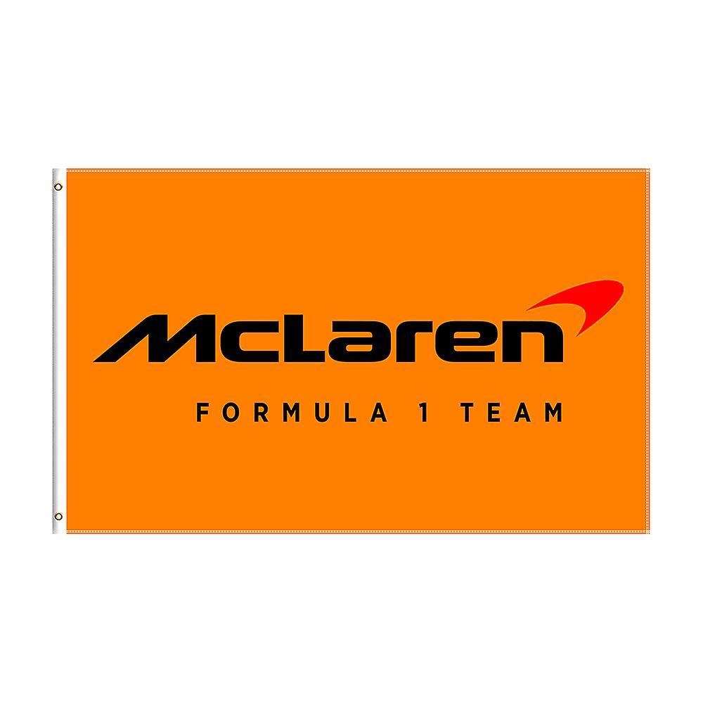 Bolongking 3x5 Ft Mclaren Car Flag Polyester Printed Car Racing Banner For Decor C 90x150cm