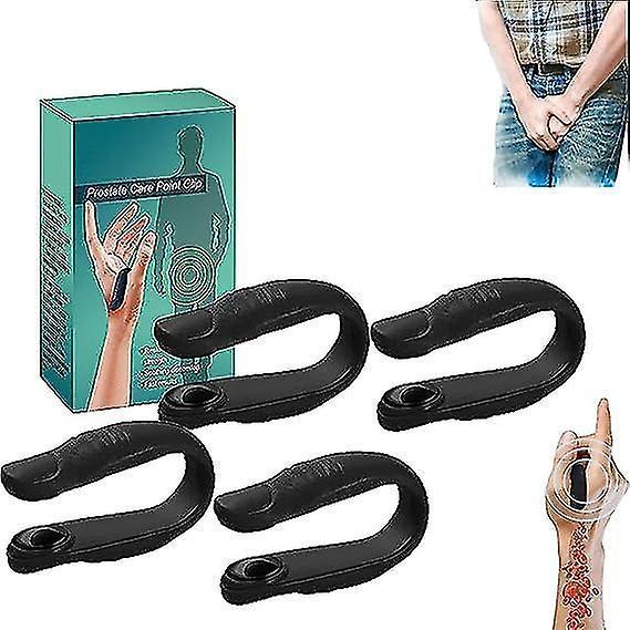 unbrand Acuplus Prostate Care Point Clip, Acuplus Acupressure Hand Pressure Point Clip,relieve Prostate Discomfort Effortlessly 5pcs