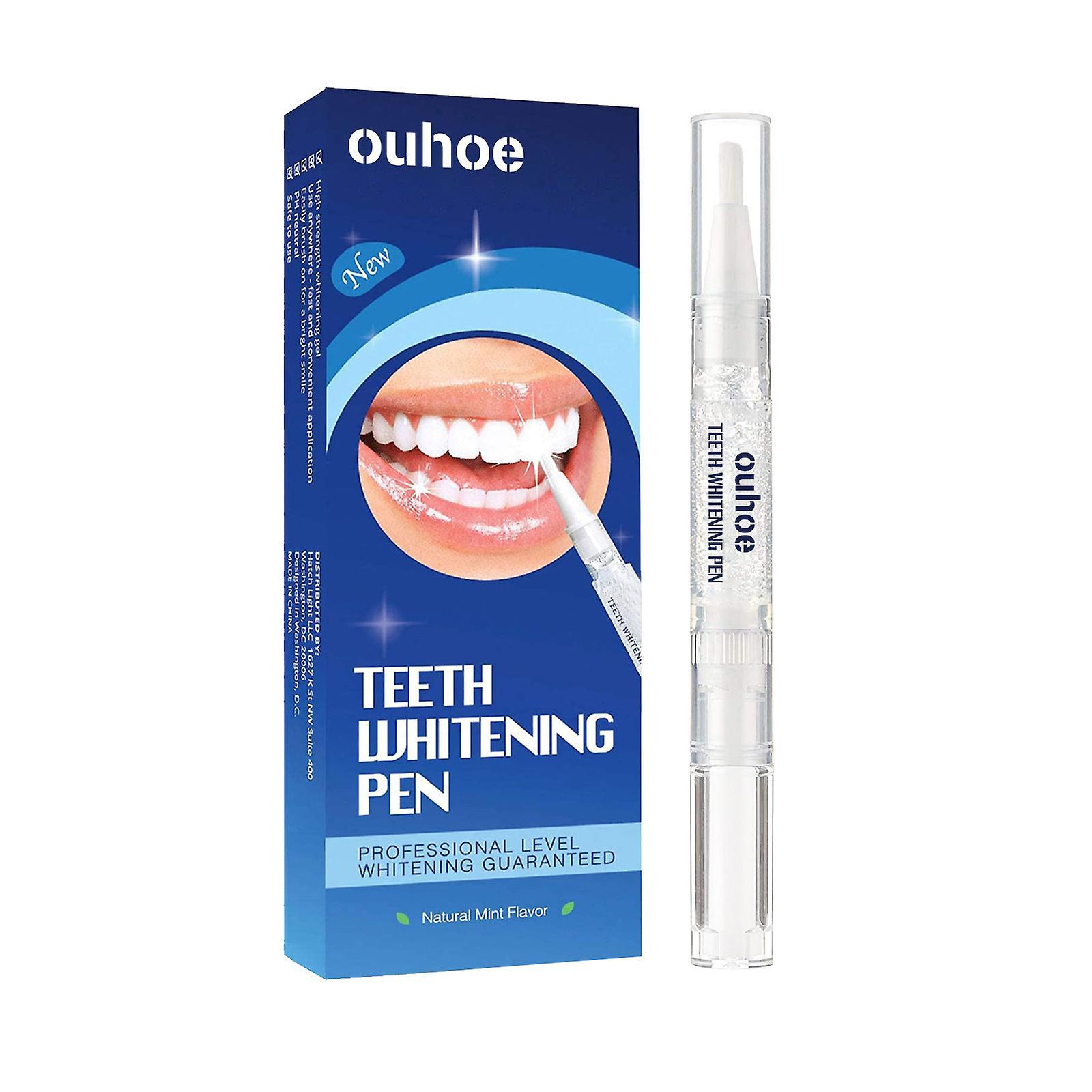 Hefansi Teeth Whitening Serum Pen,Teeth Whitening Pen Tooth Cleaning Pen Quickly Whitens Teeth And Preserves Mouth 5ML