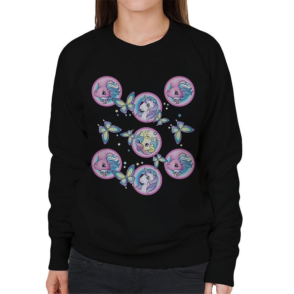 My Little Pony Butterflies Women's Sweatshirt Black X-Large