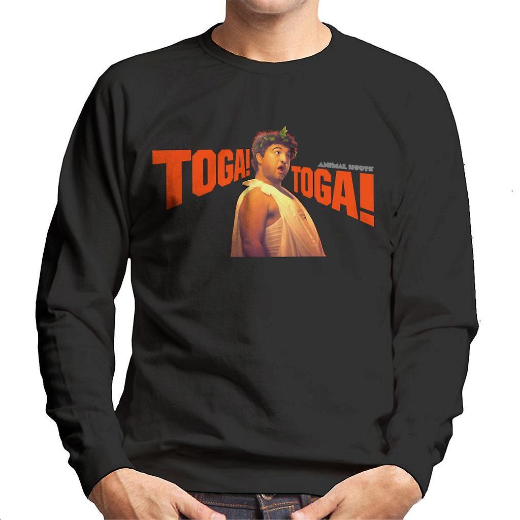 Animal House Bluto Toga Toga Men's Sweatshirt Black Medium