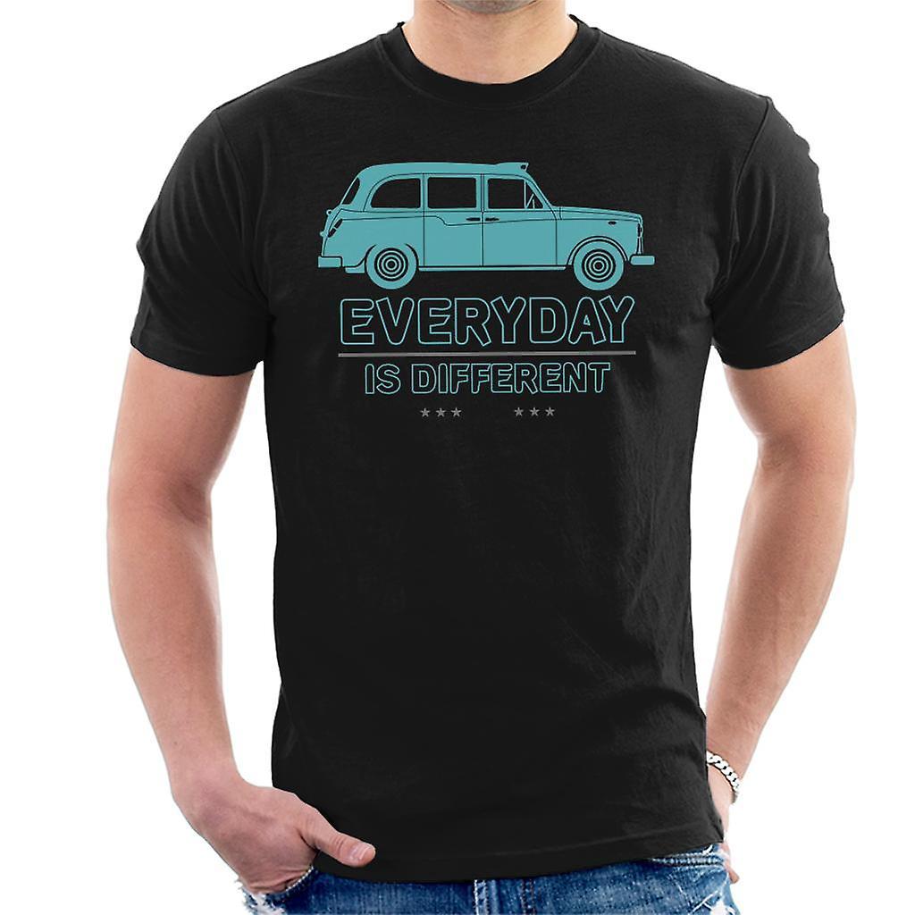 London Taxi Company Everyday Is Different Men's T-Shirt Black XX-Large