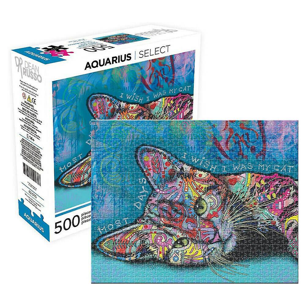 Aquarius Dean Russo Cat II 500pc Puzzle