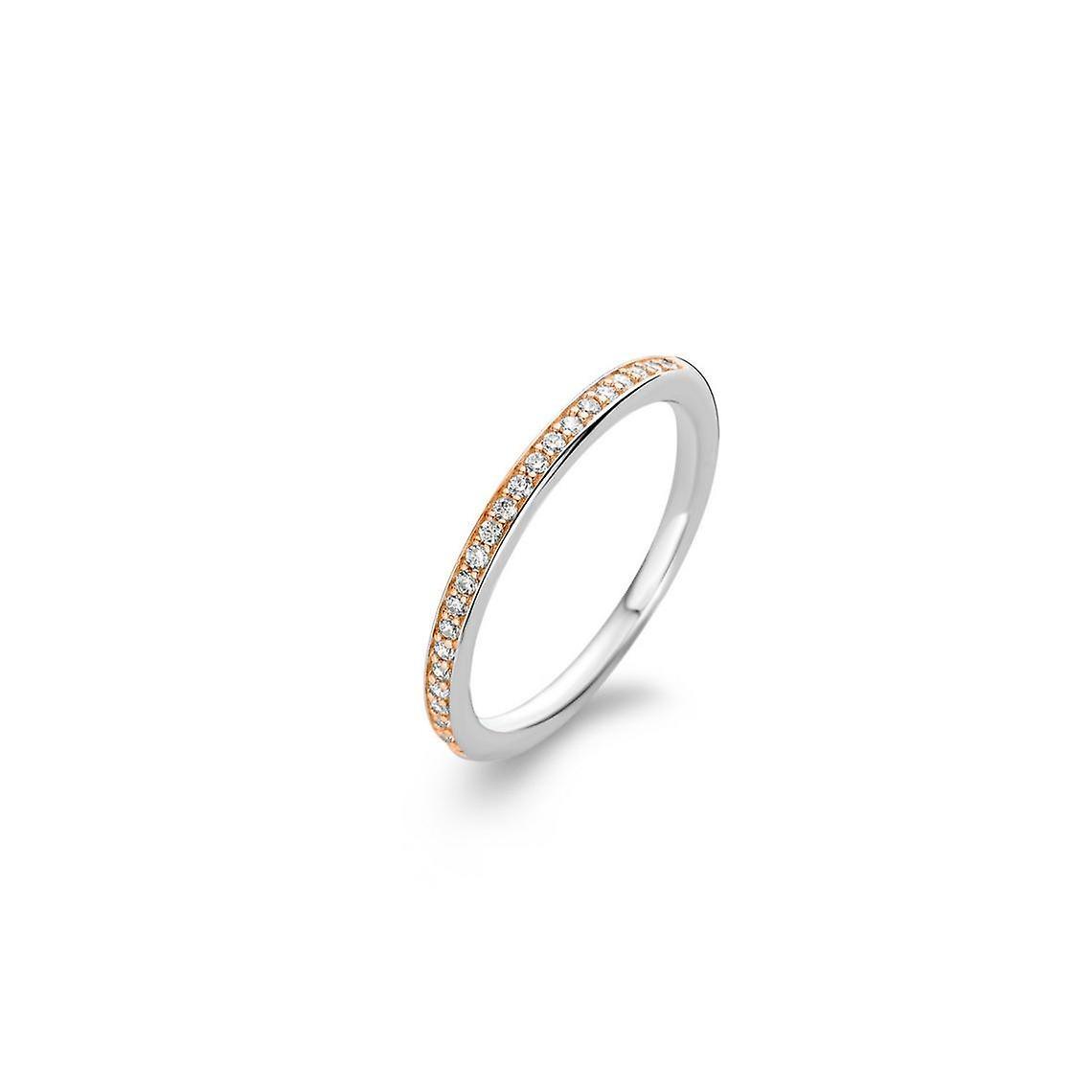 Ti Sento 1923ZR Ring - Silver Zirconium Women Gold