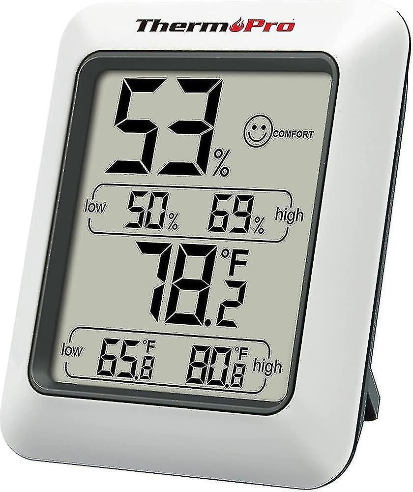 Tianzun Digital Hygrometer Indoor Thermometer Room Thermometer And Humidity Gauge With Temperature Humidity Monitor