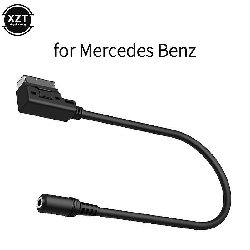 Bluetooth Transmitters Female 3.5mm Audio Jack To Ami Media Aux In Interface Cable Adaptor For Mercedes Benz