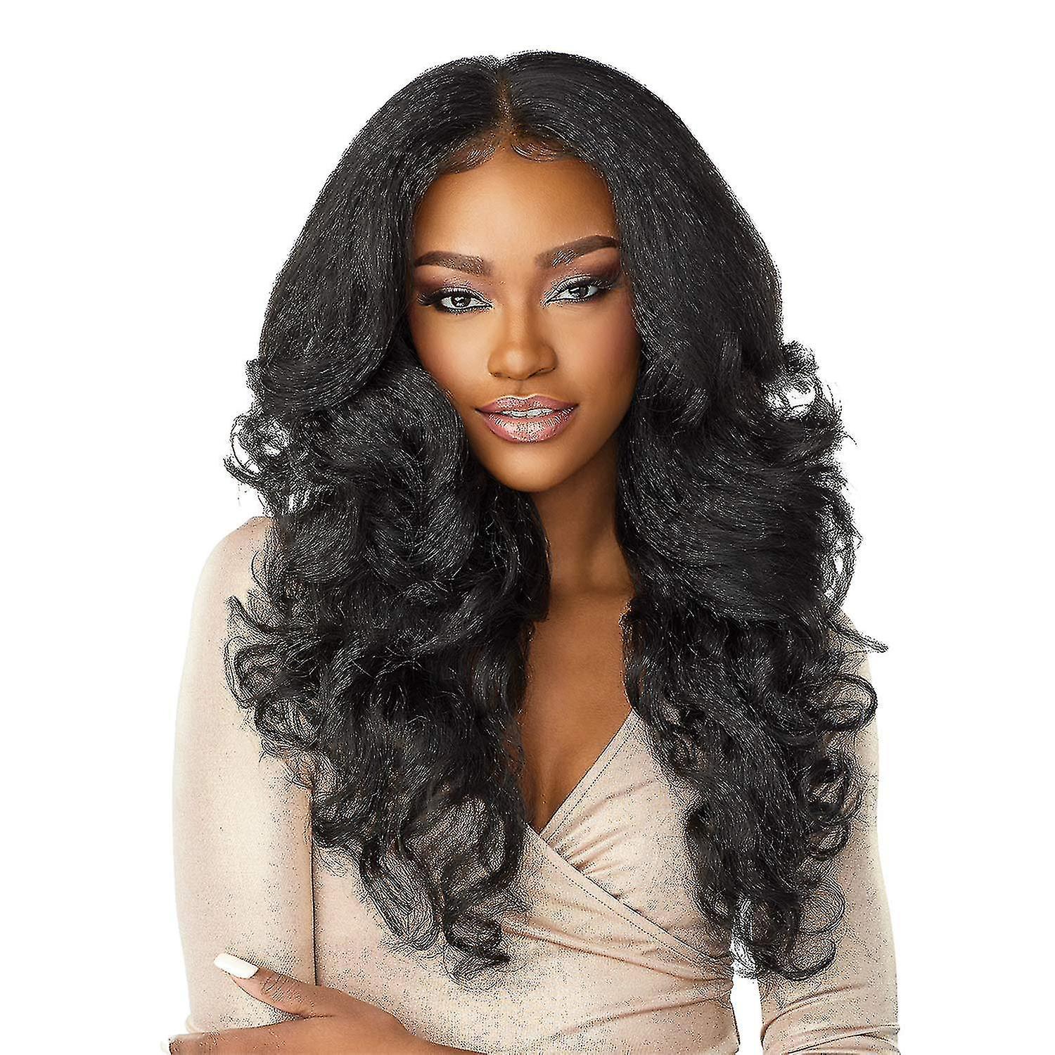 Banmo Synthetic  Lace Wig -  (dark Brown) brown/dark brown