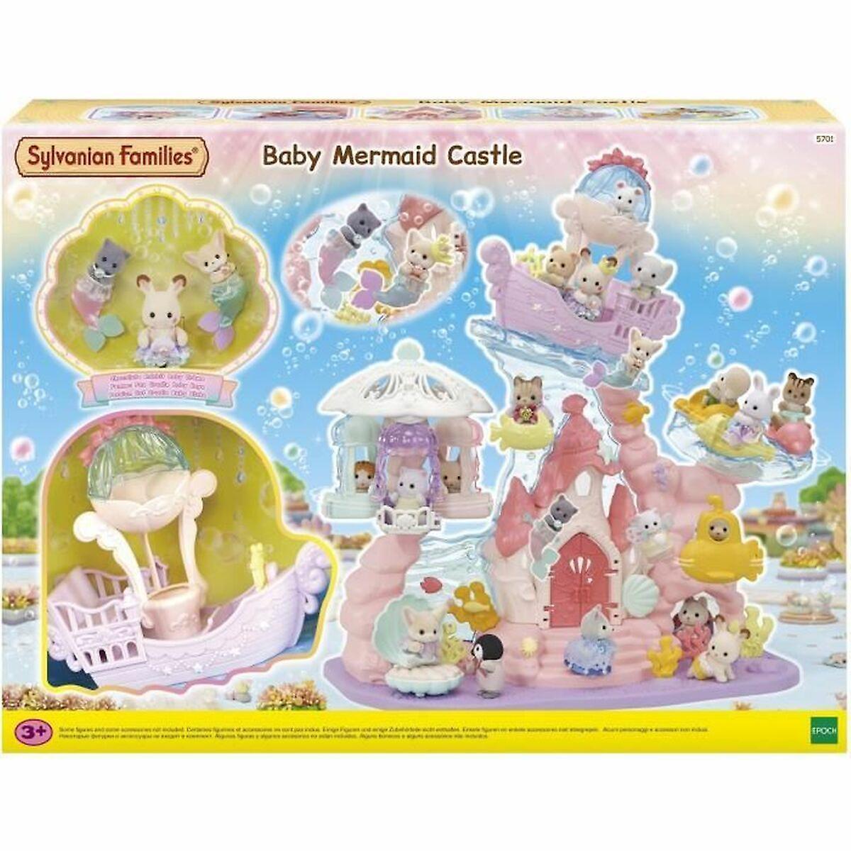 Toy Set Sylvanian Families Babie Mermaid Castle Plastic