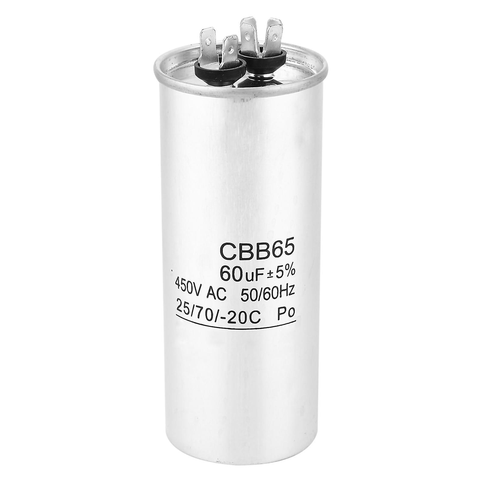 60UF 450V CBB65 Capacitor Start Motor for Air Conditioning Compressor