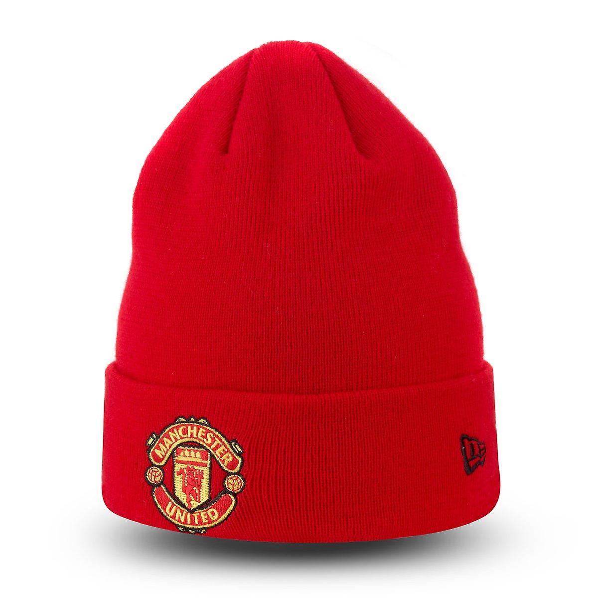 New era winter cap Beanie - CUFF Manchester United Red