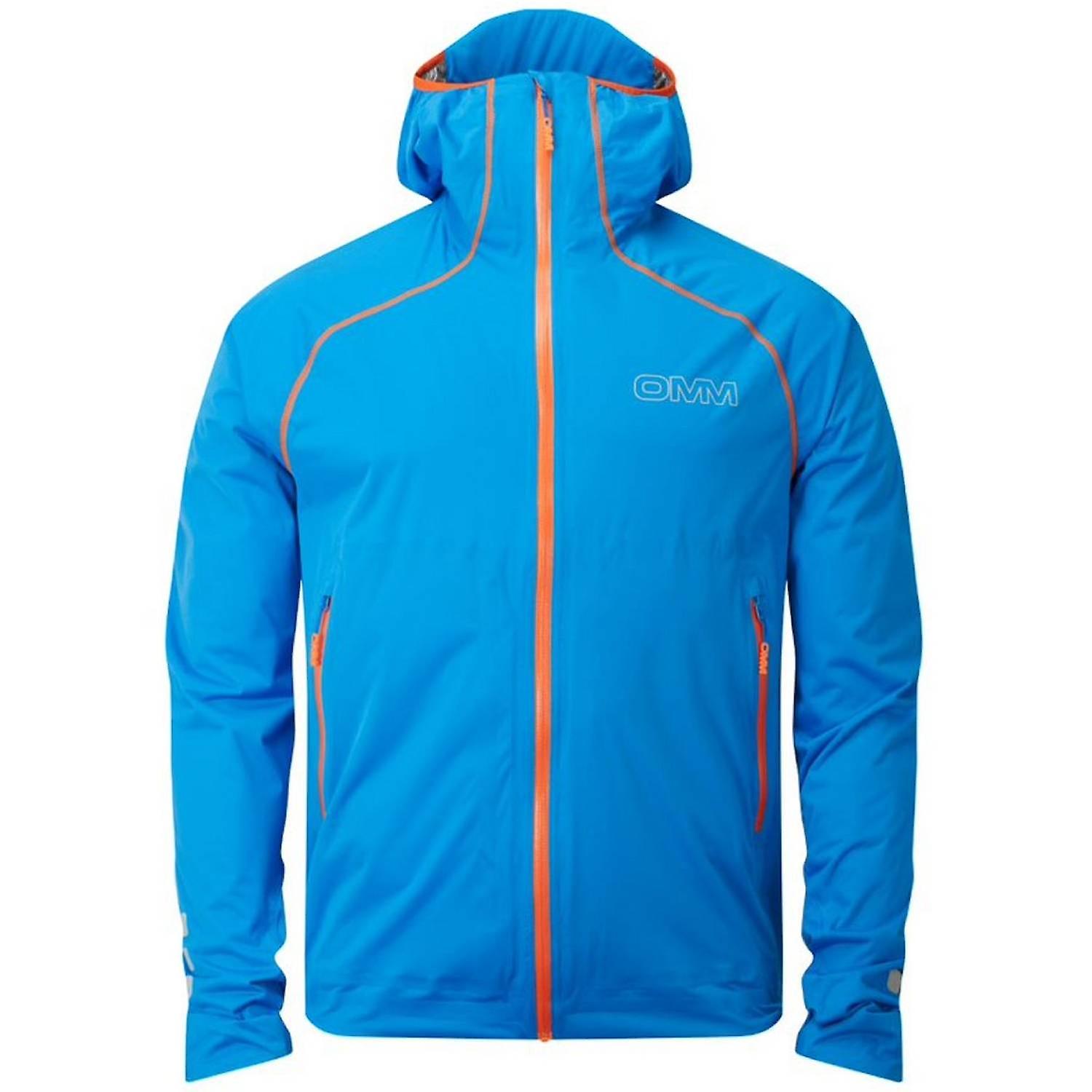 OMM Kamleika Men's Waterproof Running Jacket, Blue