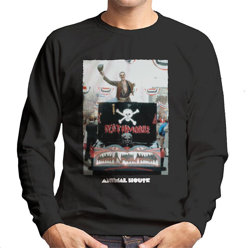 Animal House Deathmobile Parade Men's Sweatshirt Black Medium