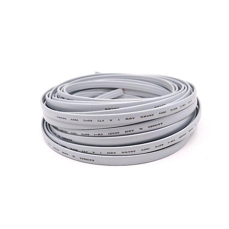 Slowmoose 4/6/8/10 Core Cable-telephone Extension Wire Grey 4 Core