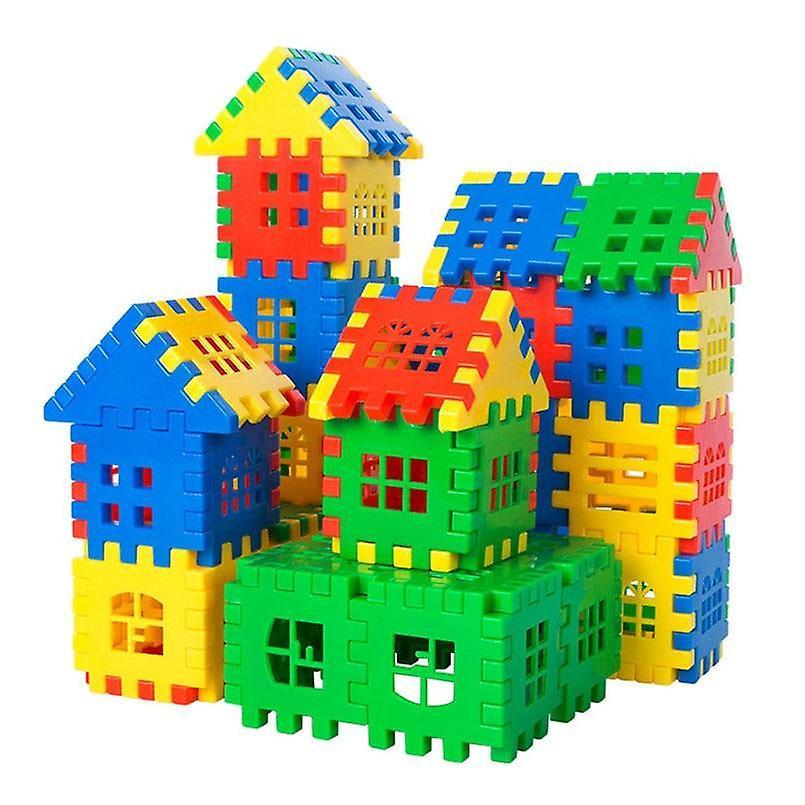 Slowmoose 3d Interconnecting Building Blocks- 180pcs