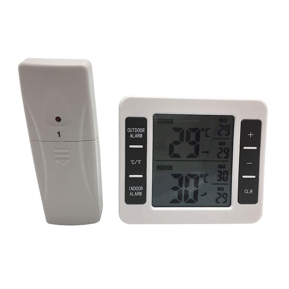 Tinksky Thermometer Refrigerator Indoor Thermometer Indoor Outdoor Thermometer Wireless Thermometer Home Thermometer