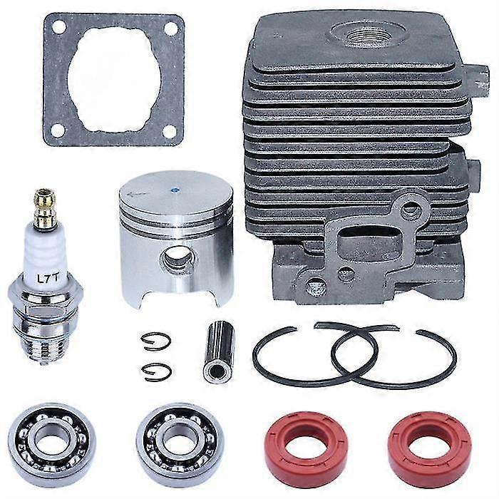 Bluezoo 34mm Cylinder Piston Kit For Stihl Fs38 Fs45 Fs46 Fs55 Km55 Hl45 Fs45l Fs45c Fs46c Km55c Km55r Km55rc 41400201202