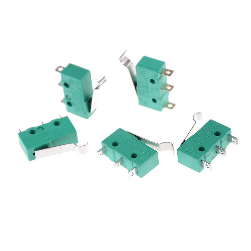 Shanghai Yiting Trading Co Ltd 5pcs KW4-3Z-3 SPDT NO NC Momentary Hinge Lever Limit Switch Microswitch SHYTMV One Size