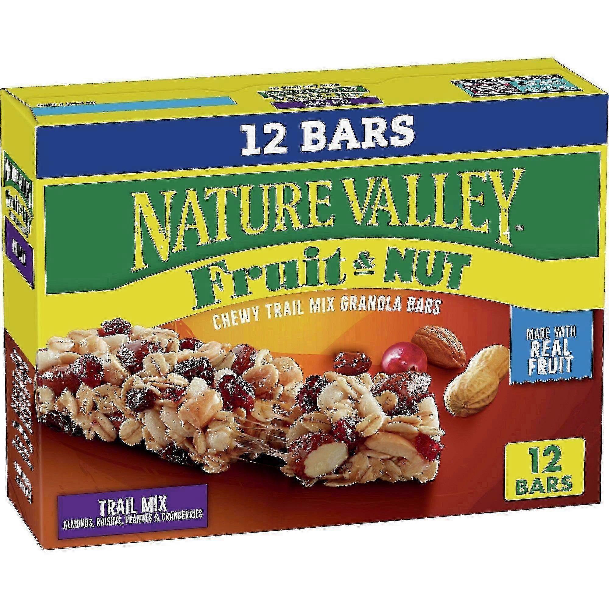 Nature valley fruit & nut trail mix bars, 12 ea