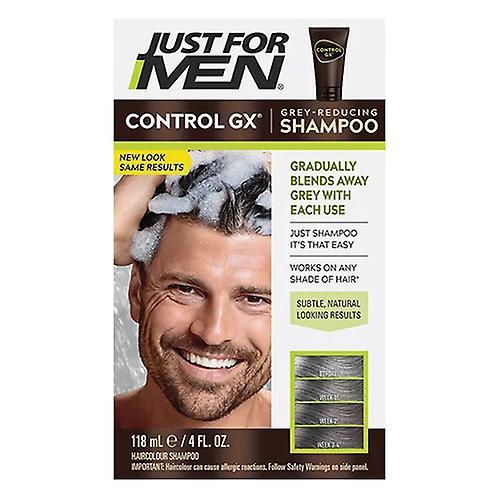 Just For Men Control GX Grey Reducing Shampoo, 4 Oz (Pack of 1)