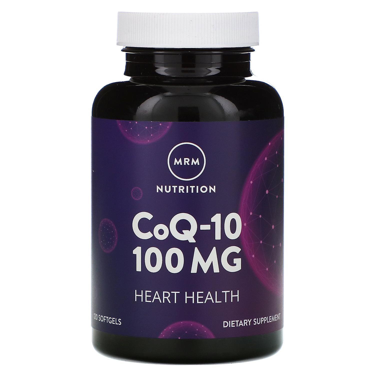 MRM, Nutrition, CoQ-10, 100 mg, 120 Softgels