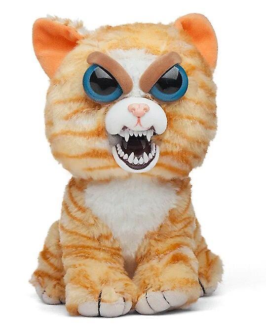 Begleri Feisty Pet Funny Face-changing Bear Soft Toys For Children Stuffed Plush Dragon Angry Animals Doll Panda Xmas Gift For Kids 20cm Orange Cat...