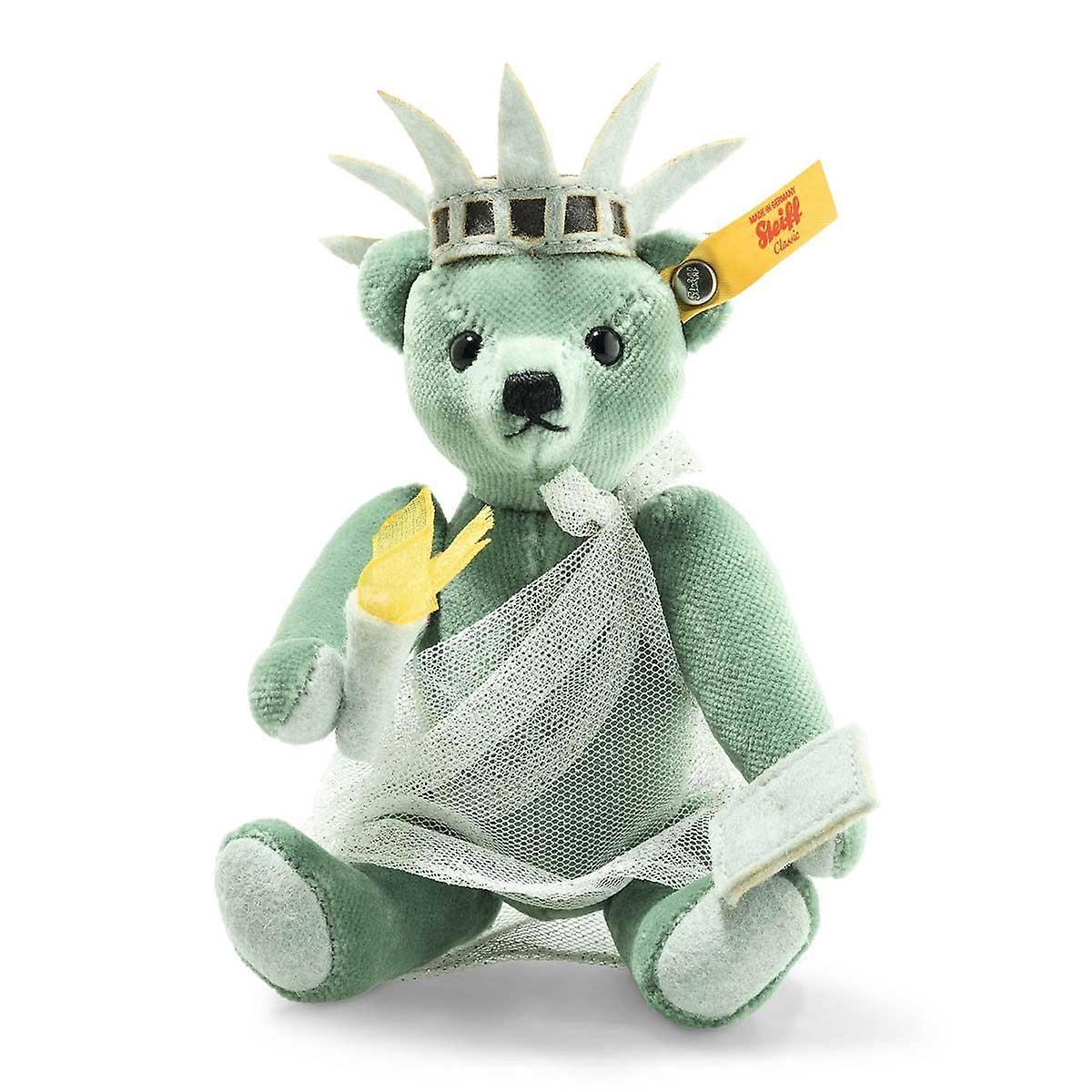 Steiff Great Escapes New York Velvet Teddy Bear - 16 cm