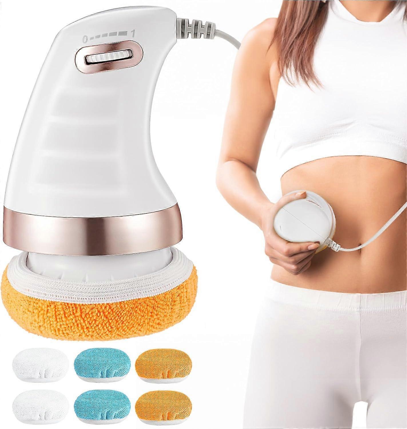 Kinzon Body Sculpting Machine Handheld Cellulite Massag Cellulite Remover Electric with 6 Washable Pads Ele