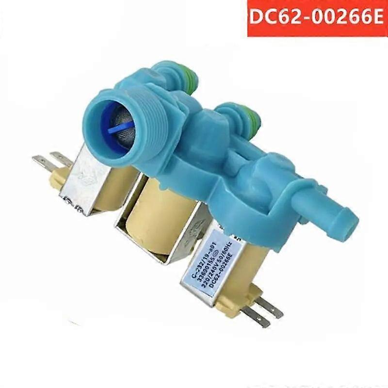 Lahdek DC62-00266E Washing Machine Inlet Valve for Samsung XQB140-D88S QB160-D99I Replacement Solenoid Water Valve