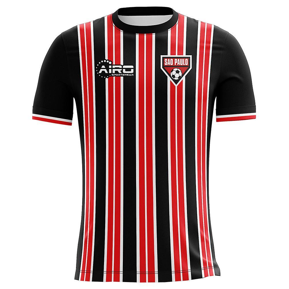 Airo Sportswear 2023-2024 Sao Paolo Home Concept Football Shirt - Womens Red XL - UK Size 16