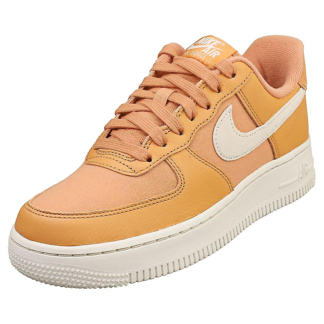 Nike Air Force 1 07 Lx Mens Fashion Trainers in Amber Brown 5 UK