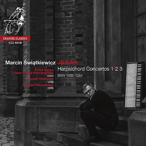 Channel Classics Marcin Swiatkiewicz - Bach: Harpsichord Concertos Nos.1, 2 & 3 [COMPACT DISCS] USA Import