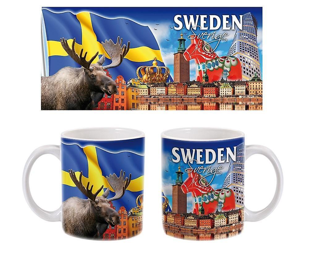 Joker Mug Souvenir Sweden Dalahorse Moose