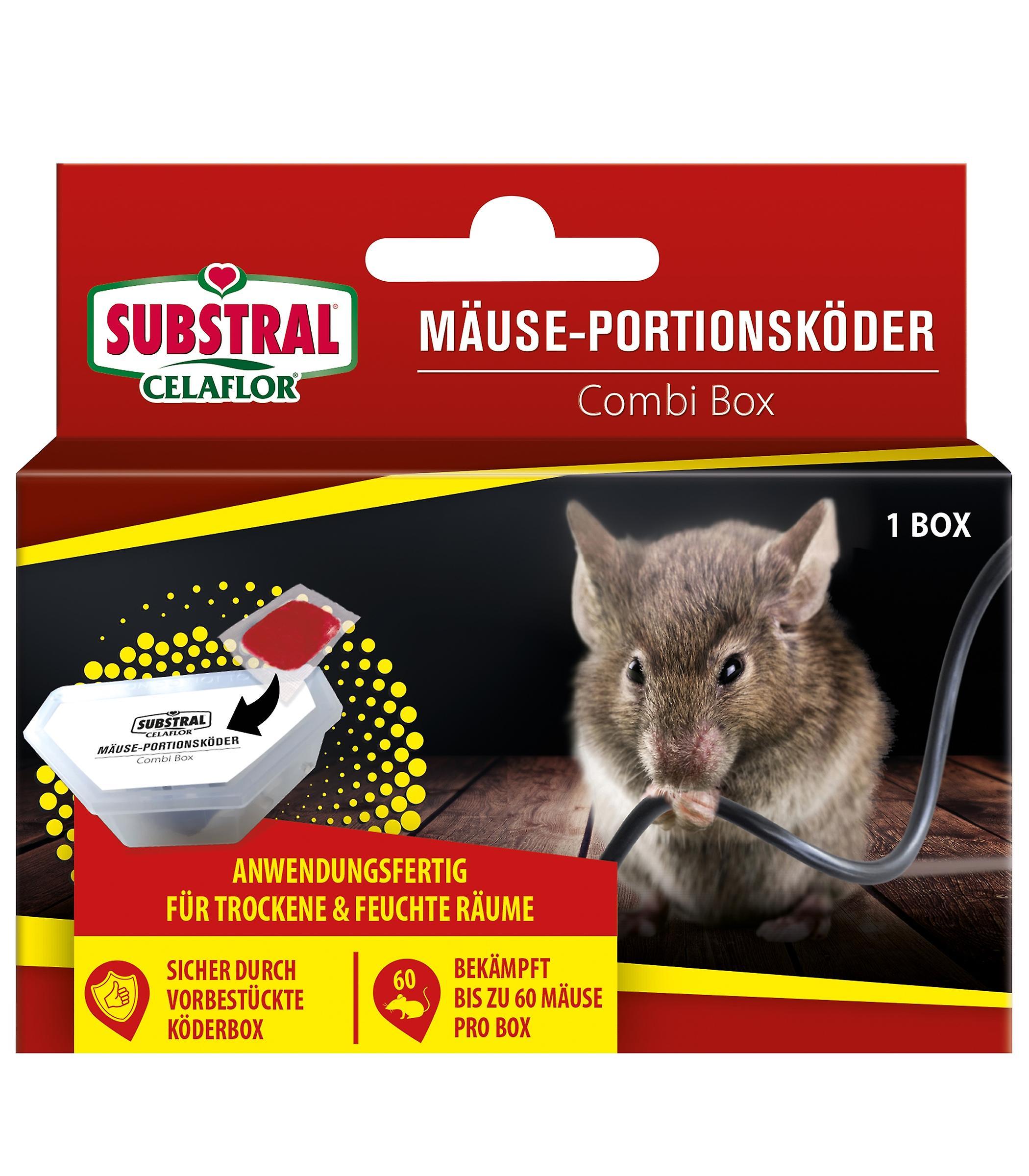 Substral Celaflor SUBSTRAL® Celaflor® Mouse Portion-Bait Combi Box, 1 piece