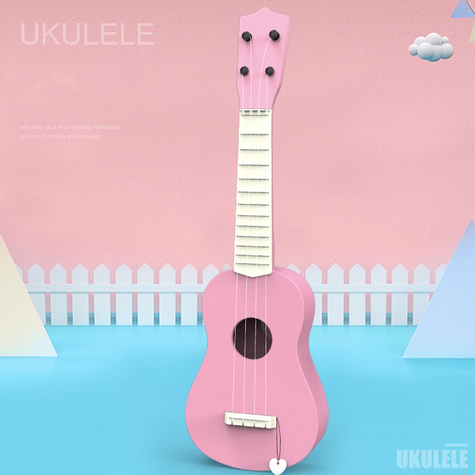 Kakanwo Children'S Toy Ukulele Guitar Musical Instrument Suitable For Children R Pink Free Size