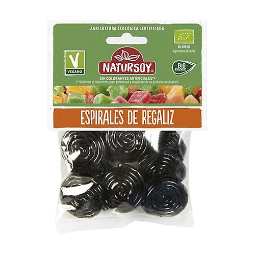 Natursoy Liquorice spirals 75 g