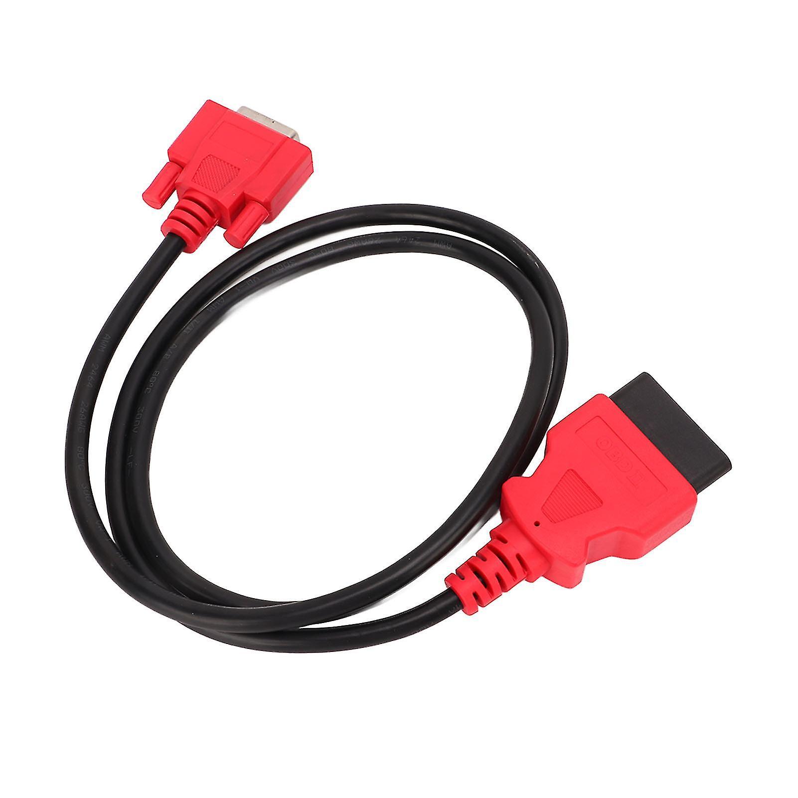 Zhenv OBD2 Scanner Cable Diagnostic Cord Adapter with 15Pin Connector for Maxisys MS906 MS906TS