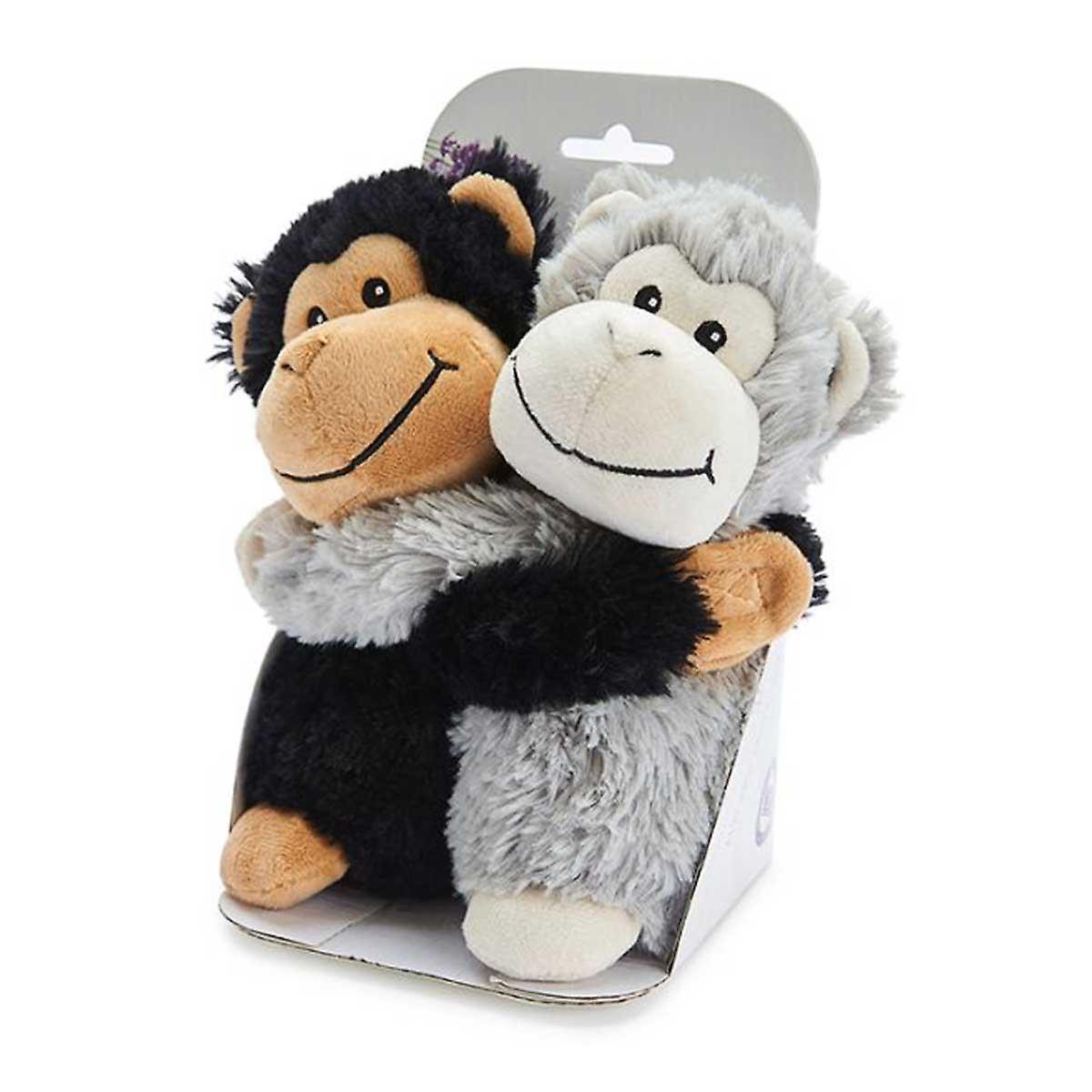 Warmies Warm Hugs Monkeys Microwaveable Soft Toy - 23 cm - Unisex Kids