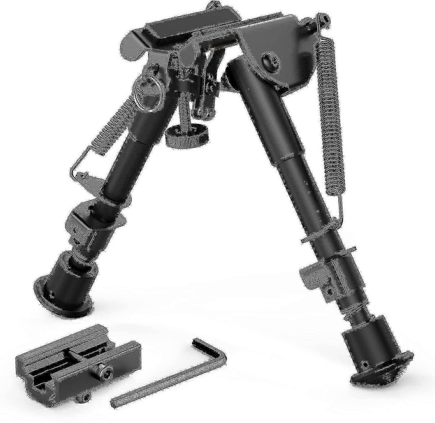 Pccy 2 In 1 Bipod 6 Inch To 9 Inch Adjustable Height Rail Mount Adapter Included- Ruikalucky