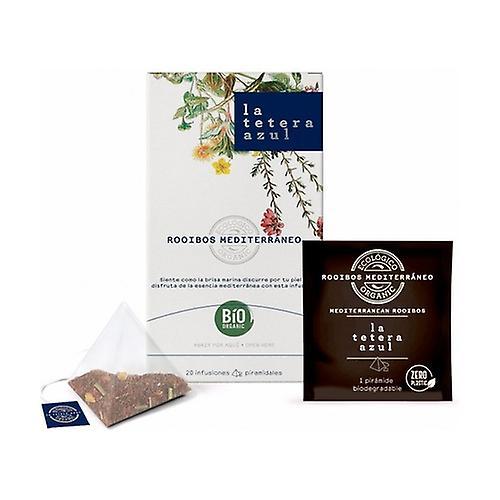 La Tetera Azul Organic Mediterranean orange and lemon rooibos infusion 20 infusion bags of 1.5g