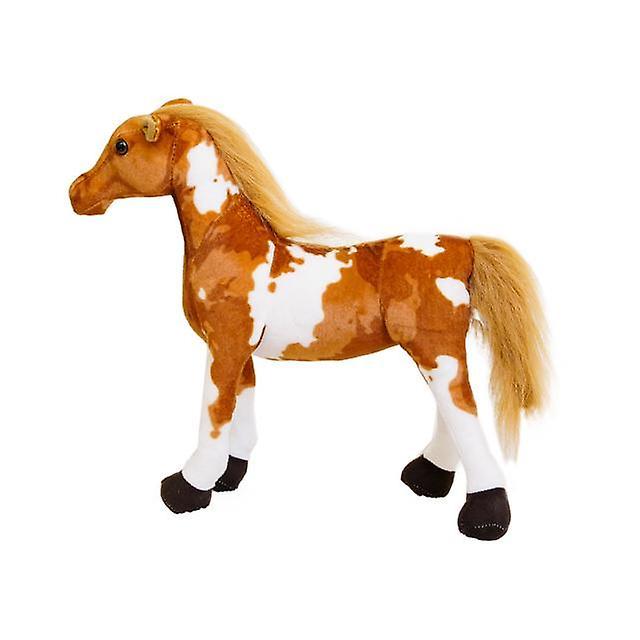 Stuffed Animals 28-70cm Simulation Horse Plush Toys Cute Stuffed Animal Doll Soft Realistic Horse Toy Kids Newborn Birthday Gift Home Decoration 50...