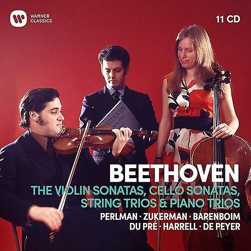 Warner Classics Perlman,Itzhak / Zukerman,Pinchas - Beethoven: Complete Violin Sonatas, Cello Sonatas, Piano Trios, String  [COMPACT DISCS] USA import