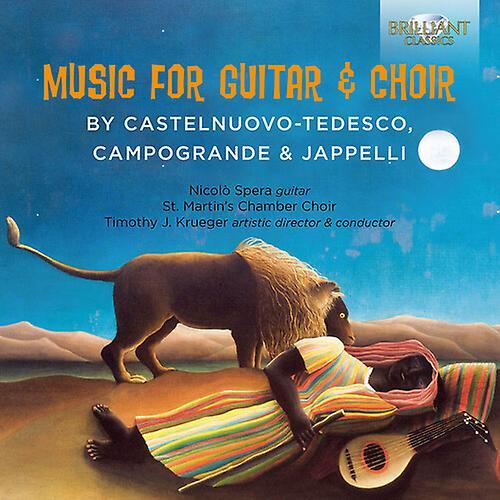 Brilliant Classics Various Artists - Music for Guitar & Choir   [COMPACT DISCS] USA import