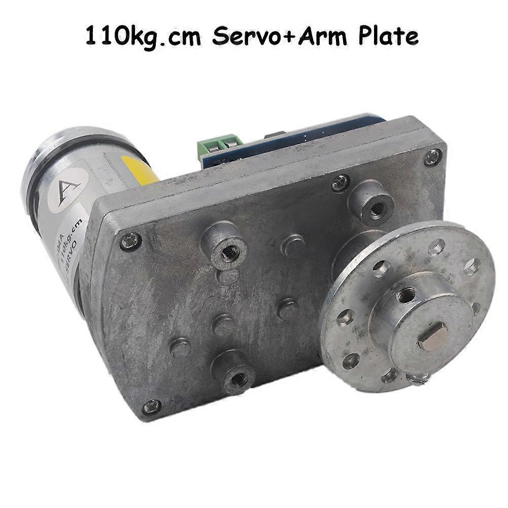 Carrep Asmc-04a Asmc-04b High Power High Torque Alloy Digital Servo 12v-24v 110/180kg.cm For Large Industrial Robot Rc Gimbal Boat Car 110kg Plate