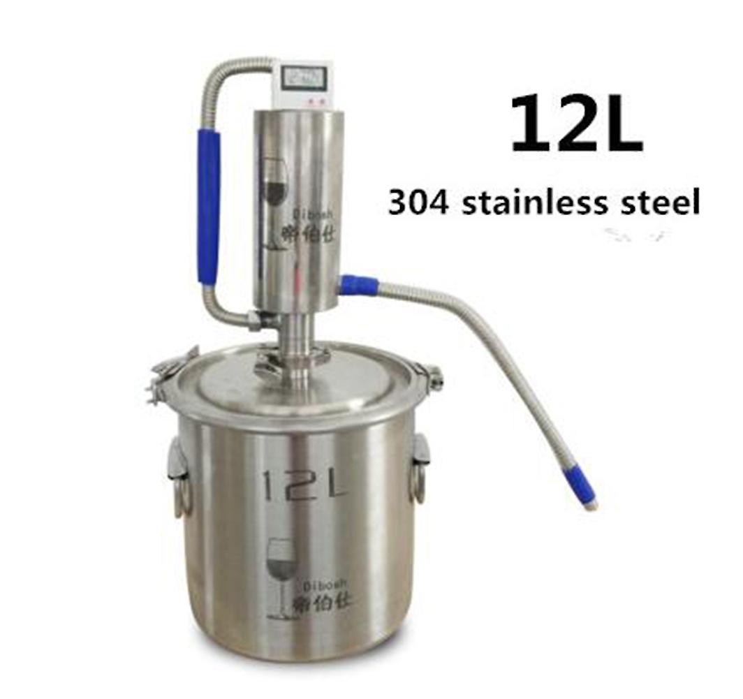 Chengyan 12l- 35l 304 Stainless Steel Alcohol Distiller Moonshine Still Distiller For Vodka Red Wine