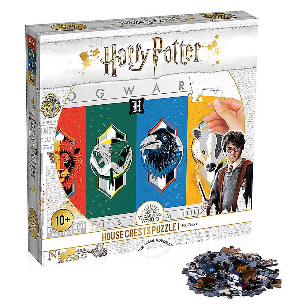 Harry Potter House Crests 500 piece Puzzle