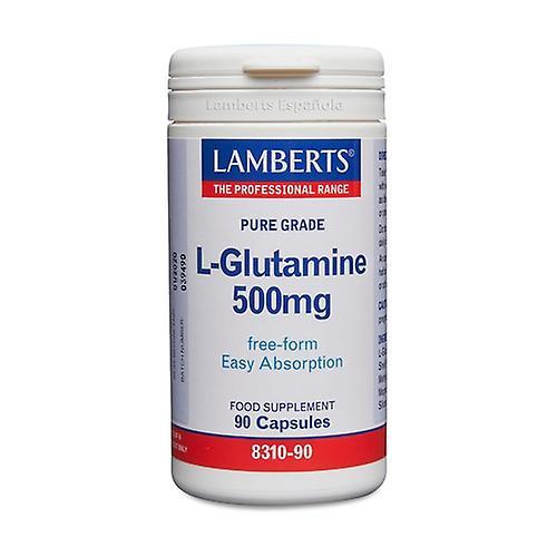 Lamberts L-Glutamine 90 capsules of 500mg