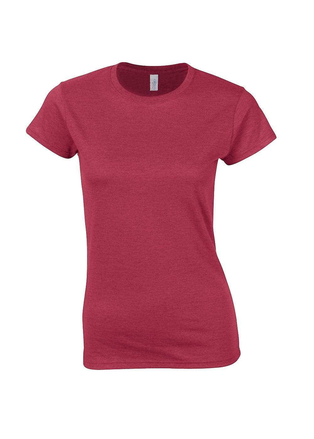 Women's Gildan Softstyle™ Women's Ringspun T-Shirt 64000L Antique Cherry Red 2xl