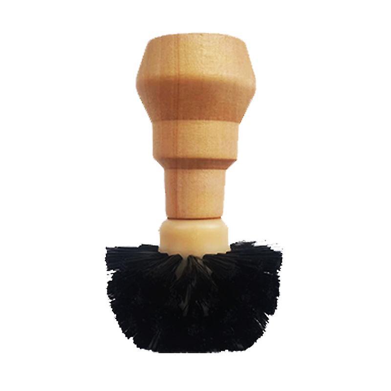 Serh Espresso Machine Basket Cleaning Hair Brush Wooden Handle Coffee Filter Brush Coffee Grinder Machine Cleaning Brush Coffee Filter Brush Cleane...